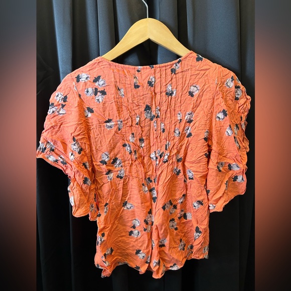 Maeve by Anthropologie Floral Short Sleeve Top - Picture 2 of 6